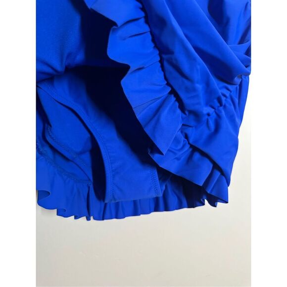 Raisins Royal Blue Echo Curve Swim Skirt Size 18 NWOT - Picture 3 of 6